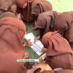 Foto siswa SDIT Al Husnayain mengikuti Explore and Solve Mission di SMPIT Al Husnayain.